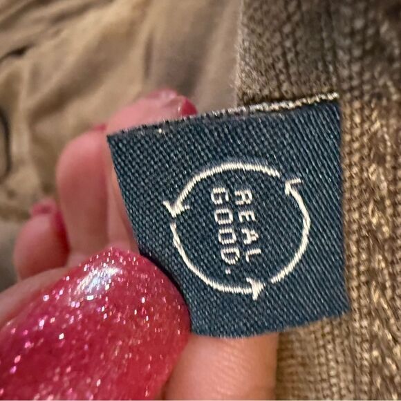 American Eagle size 6 brown stovepipe stretch utility pants - Picture 9 of 11